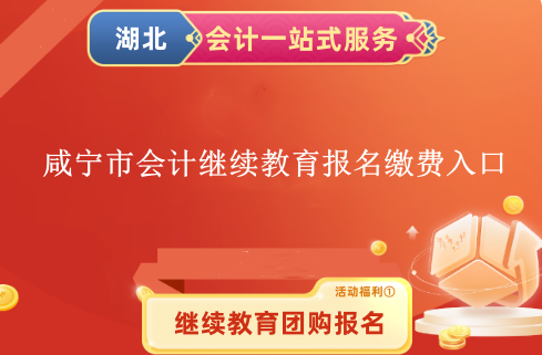 2024年咸寧市會計繼續教育報名繳費入口 2024年咸寧市會計繼續教育報名繳費入口