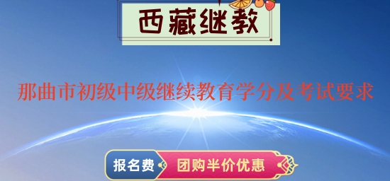 2024年那曲市初級中級繼續教育學分及考試要求 2024年那曲市初級中級繼續教育學分及考試要求